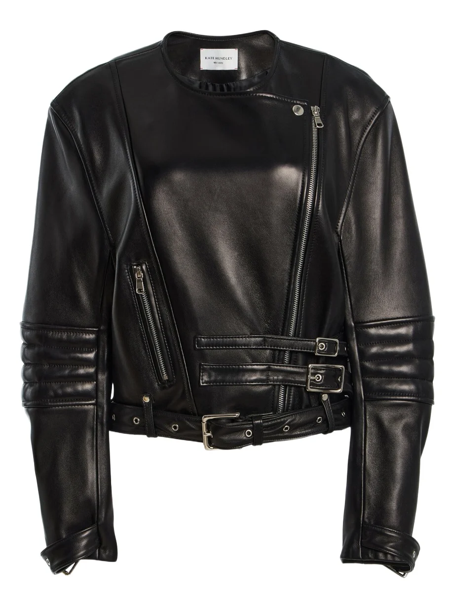 Kate Hundley Charli Moto Leather Jacket