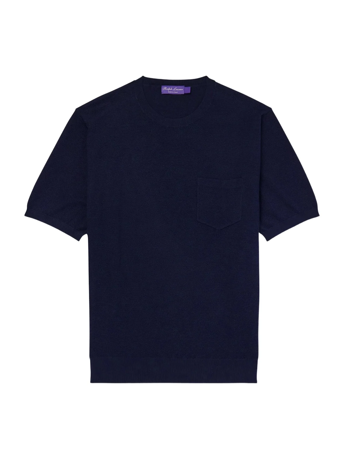 Textured Silk-Blend T-Shirt - Men Textured Silk-Blend T-Shirt - Men