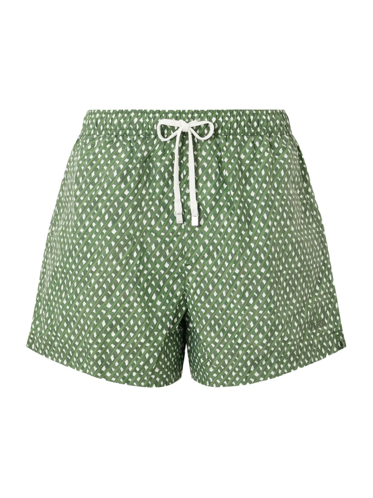 Zegna Straight-Leg Mid-Length Printed Cotton Swim Shorts - Men