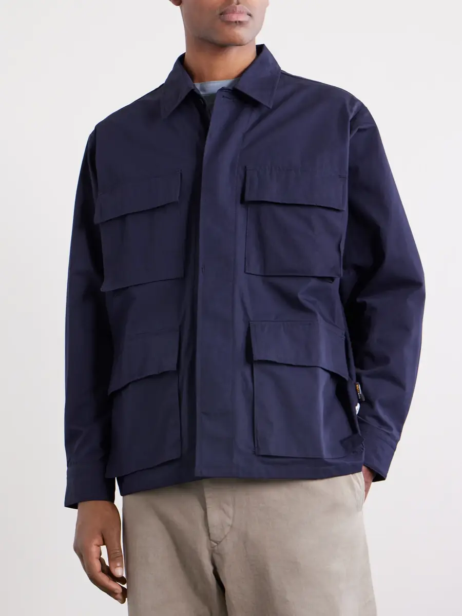 WTAPS Logo-Print Cotton-Blend CORDURA® Overshirt - Men | Thumbnail 3 WTAPS Logo-Print Cotton-Blend CORDURA® Overshirt - Men | Thumbnail 3