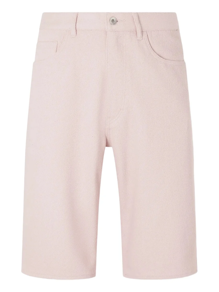 Auralee Wide-Leg Silk Shorts - Men