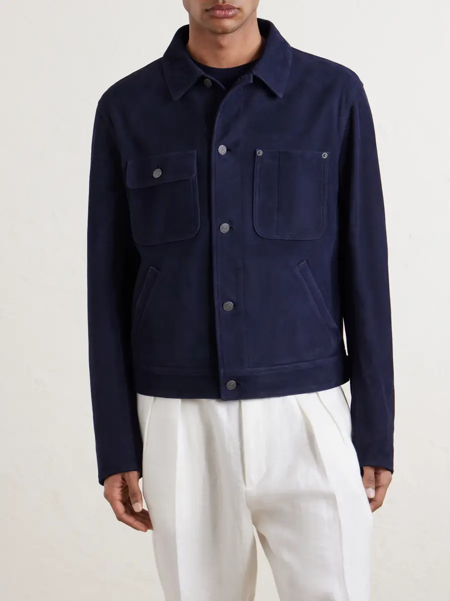 Ralph Lauren Purple Label Suede Field Jacket - Men | Thumbnail 3 Ralph Lauren Purple Label Suede Field Jacket - Men | Thumbnail 3