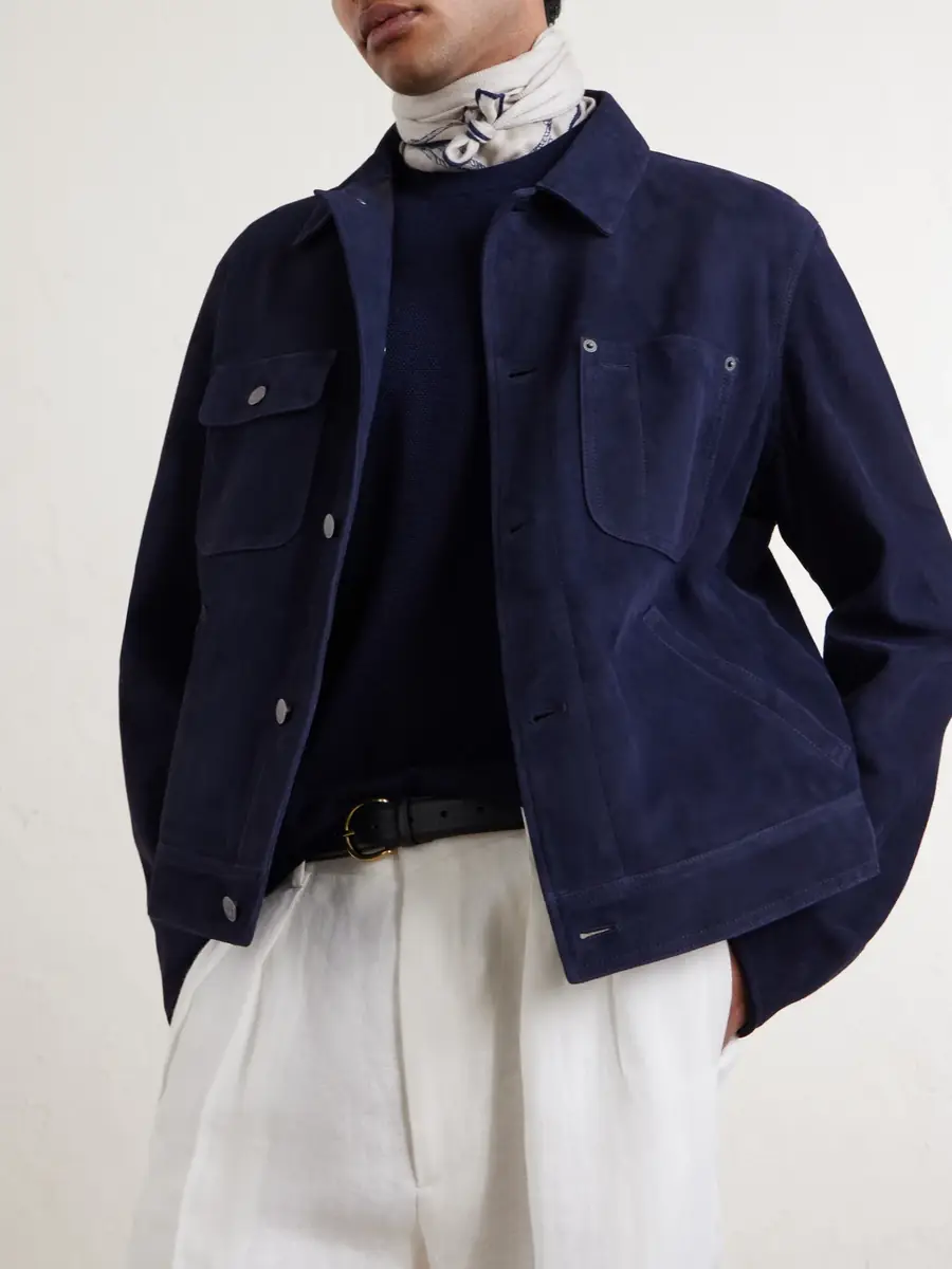 Ralph Lauren Purple Label Suede Field Jacket - Men | Thumbnail 5 Ralph Lauren Purple Label Suede Field Jacket - Men | Thumbnail 5