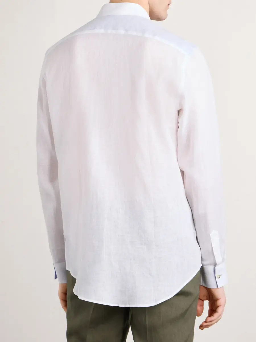 Paul Smith Linen Shirt - Men | Thumbnail 4 Paul Smith Linen Shirt - Men | Thumbnail 4
