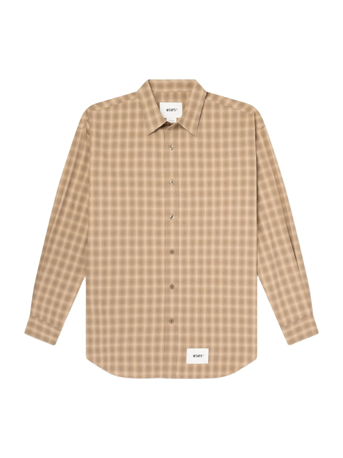 WTAPS Logo-Appliquéd Checked Woven Shirt - Men