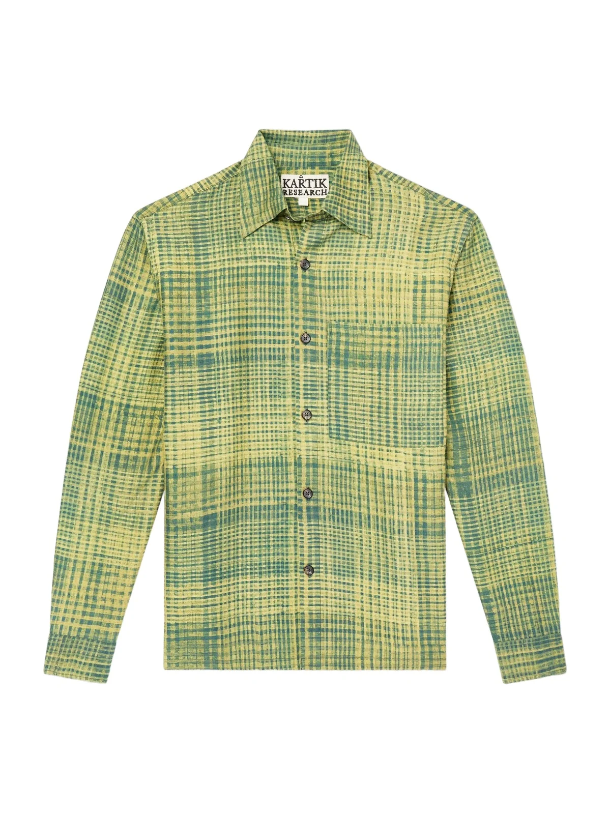 Pataudi Checked Silk Shirt - Men Pataudi Checked Silk Shirt - Men