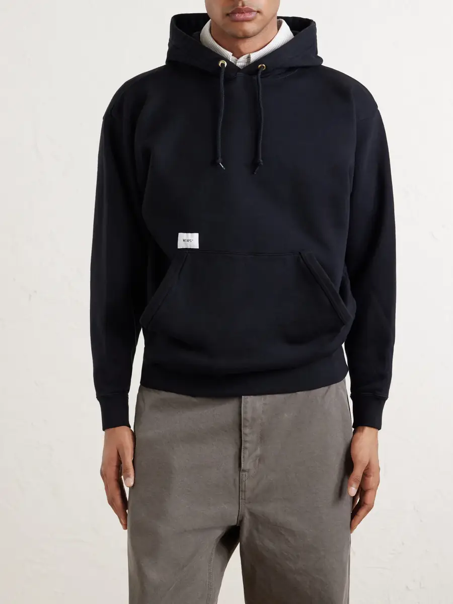 WTAPS SIGN-YD Cotton-Jersey Hoodie - Men | Thumbnail 3 WTAPS SIGN-YD Cotton-Jersey Hoodie - Men | Thumbnail 3