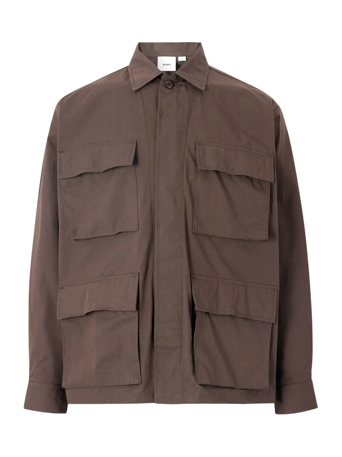 WTAPS Logo-Print Cotton-Blend CORDURA® Overshirt - Men