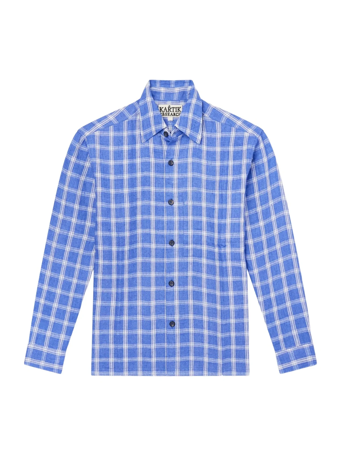 Pataudi Checked Linen Shirt - Men
