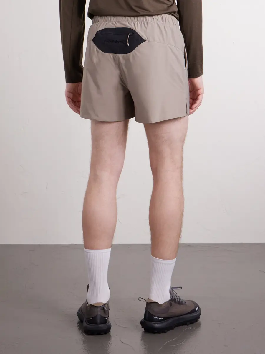 Portal Marka Liner Straight-Leg 5" Mesh-Trimmed Recycled-Shell Running Shorts - Men | Thumbnail 4