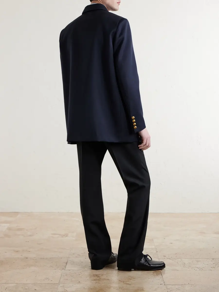 Valentino Garavani Sahariana Embellished Virgin Wool Jacket - Men | Thumbnail 4 Valentino Garavani Sahariana Embellished Virgin Wool Jacket - Men | Thumbnail 4