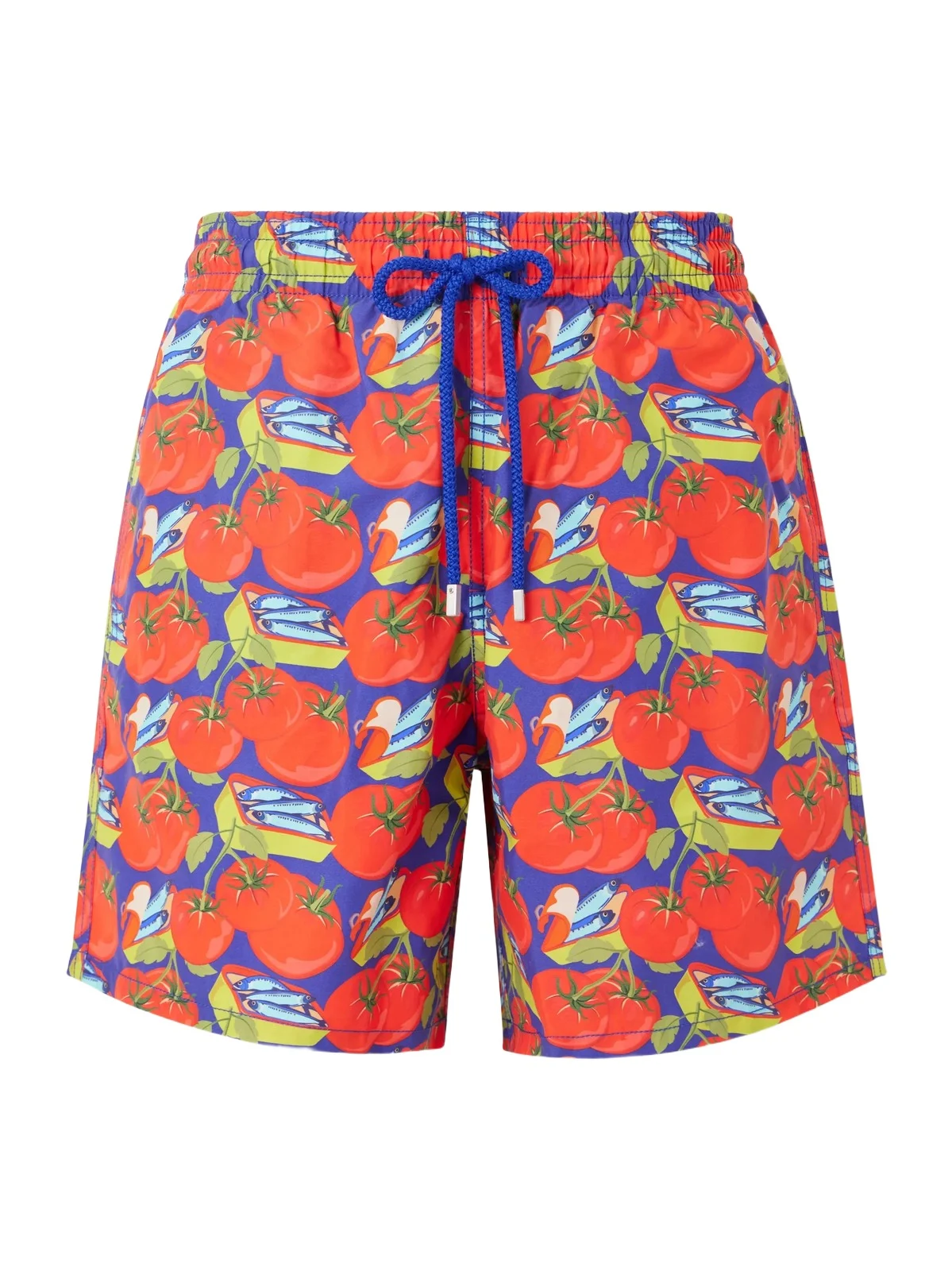 Moorea Straight-Leg Mid-Length Printed Recycled Swim Shorts - Men Moorea Straight-Leg Mid-Length Printed Recycled Swim Shorts - Men