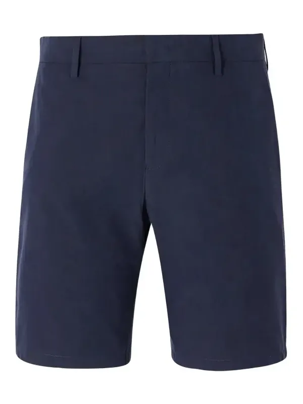 Straight-Leg Cotton and Lyocell-Blend Shorts - Men Straight-Leg Cotton and Lyocell-Blend Shorts - Men