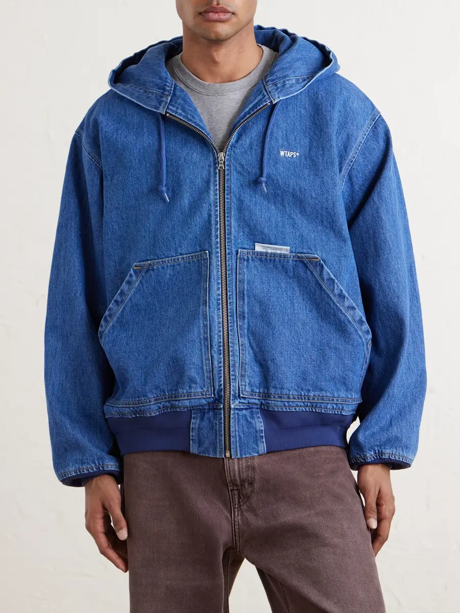 WTAPS D00M Denim Hooded Jacket - Men | Thumbnail 3 WTAPS D00M Denim Hooded Jacket - Men | Thumbnail 3