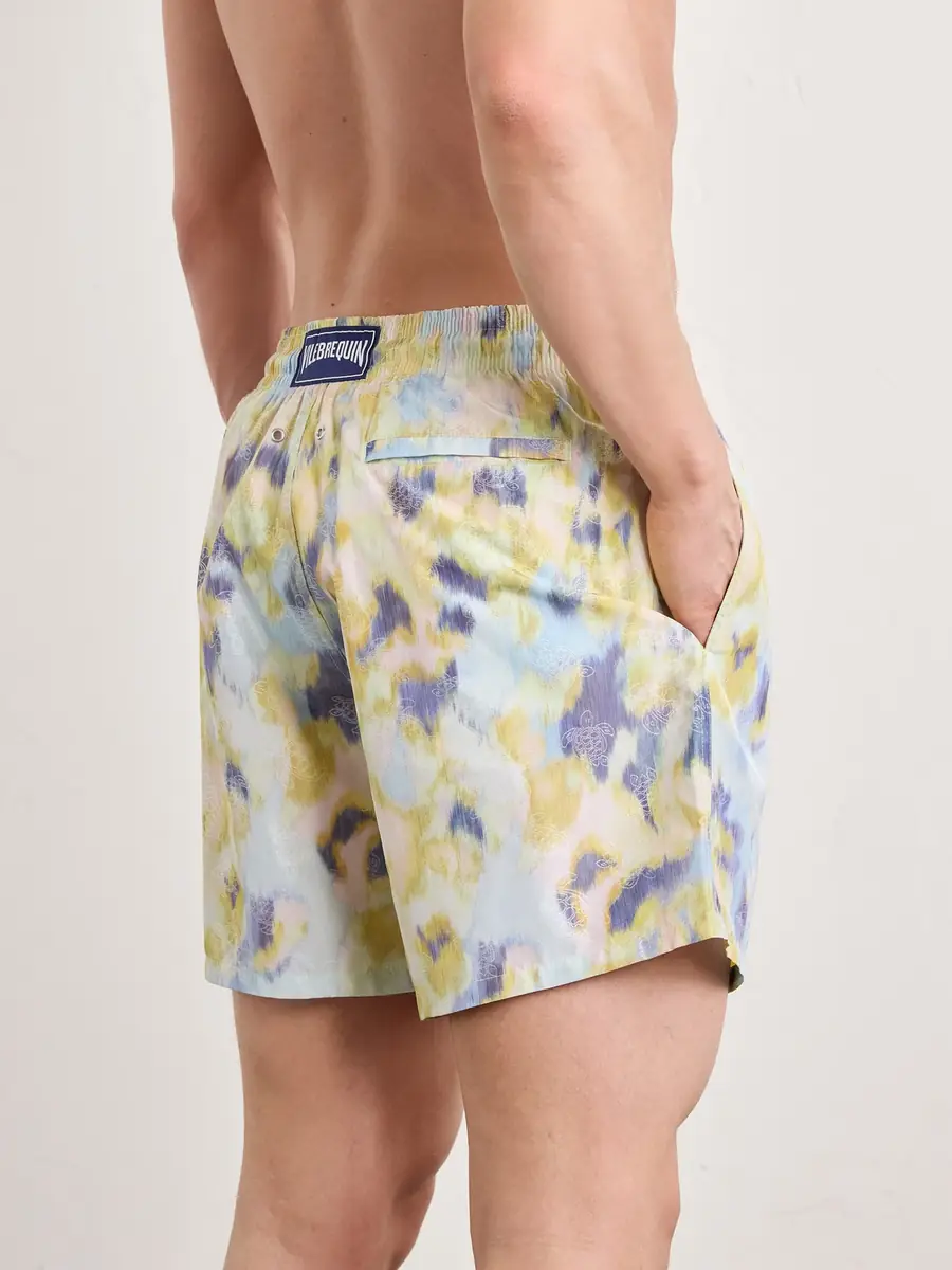 Vilebrequin Moopea Straight-Leg Mid-Length Printed Recycled Swim Shorts - Men | Thumbnail 3 Vilebrequin Moopea Straight-Leg Mid-Length Printed Recycled Swim Shorts - Men | Thumbnail 3