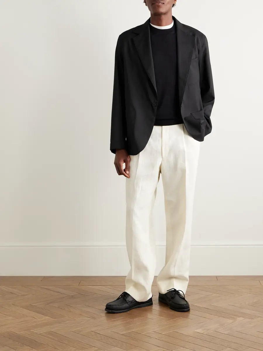 Stòffa Unstructured Wool-Crepe Blazer - Men | Thumbnail 2 Stòffa Unstructured Wool-Crepe Blazer - Men | Thumbnail 2
