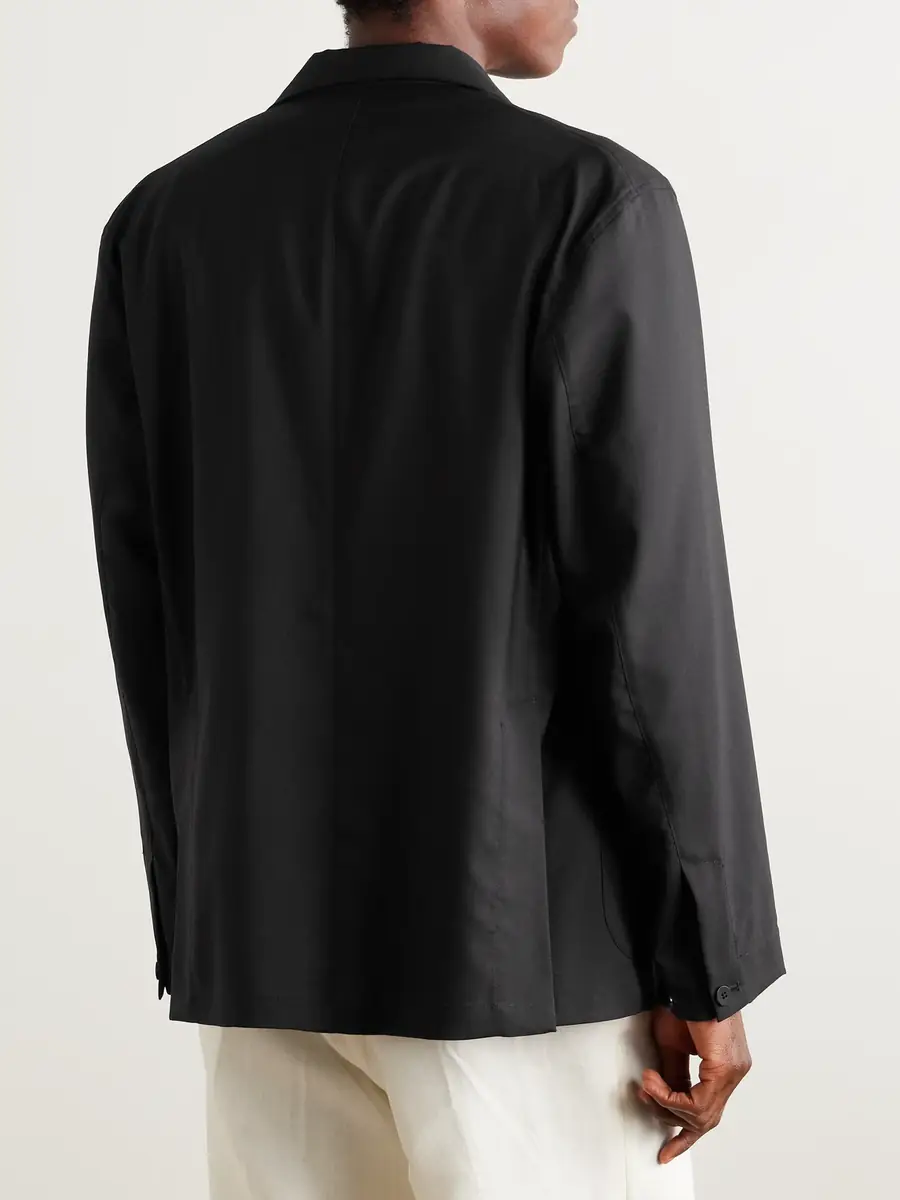 Stòffa Unstructured Wool-Crepe Blazer - Men | Thumbnail 3 Stòffa Unstructured Wool-Crepe Blazer - Men | Thumbnail 3
