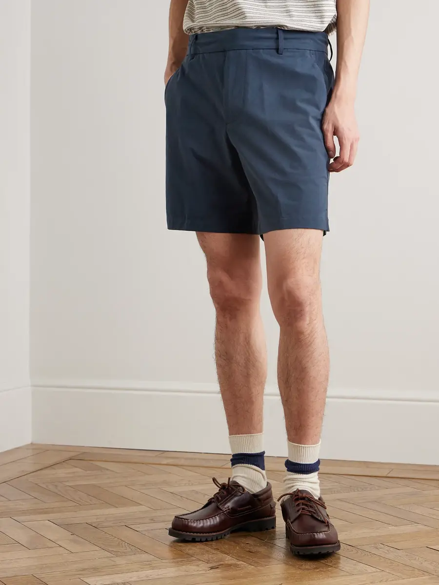 James Perse Straight-Leg Stretch Cotton-Blend Golf Shorts - Men | Thumbnail 3 James Perse Straight-Leg Stretch Cotton-Blend Golf Shorts - Men | Thumbnail 3