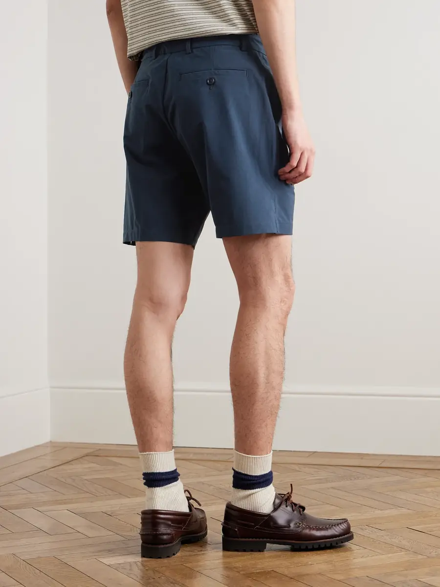 James Perse Straight-Leg Stretch Cotton-Blend Golf Shorts - Men | Thumbnail 4 James Perse Straight-Leg Stretch Cotton-Blend Golf Shorts - Men | Thumbnail 4