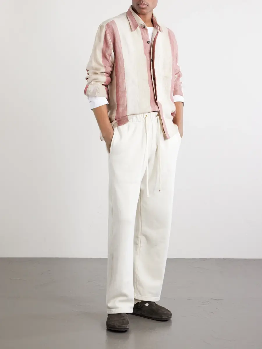 Kartik Research Striped Linen-Gauze Shirt - Men | Thumbnail 2