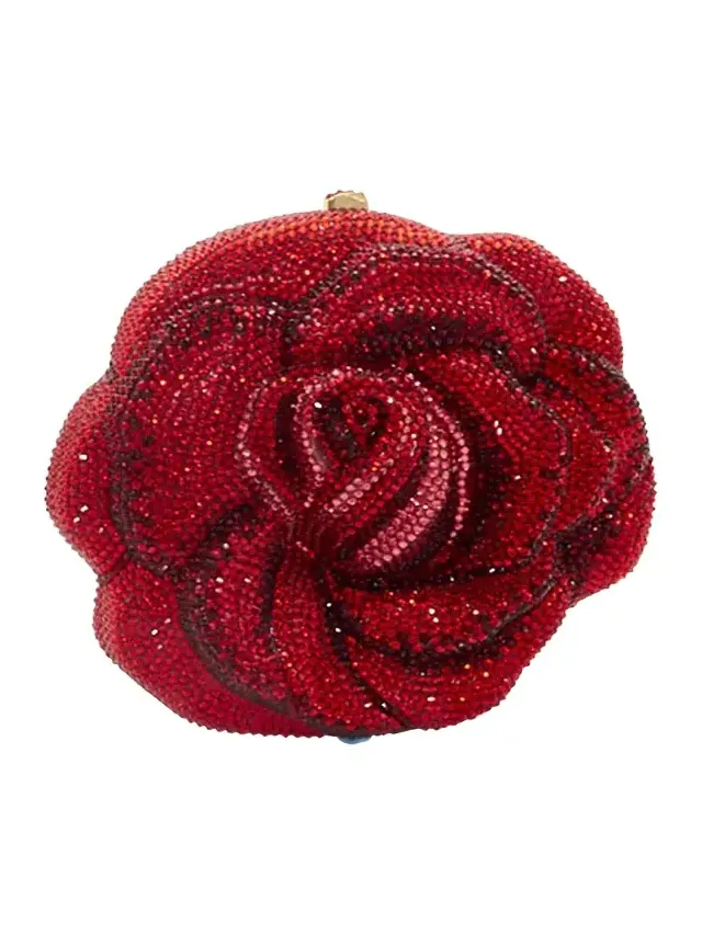 New Rose Crystal Minaudiere