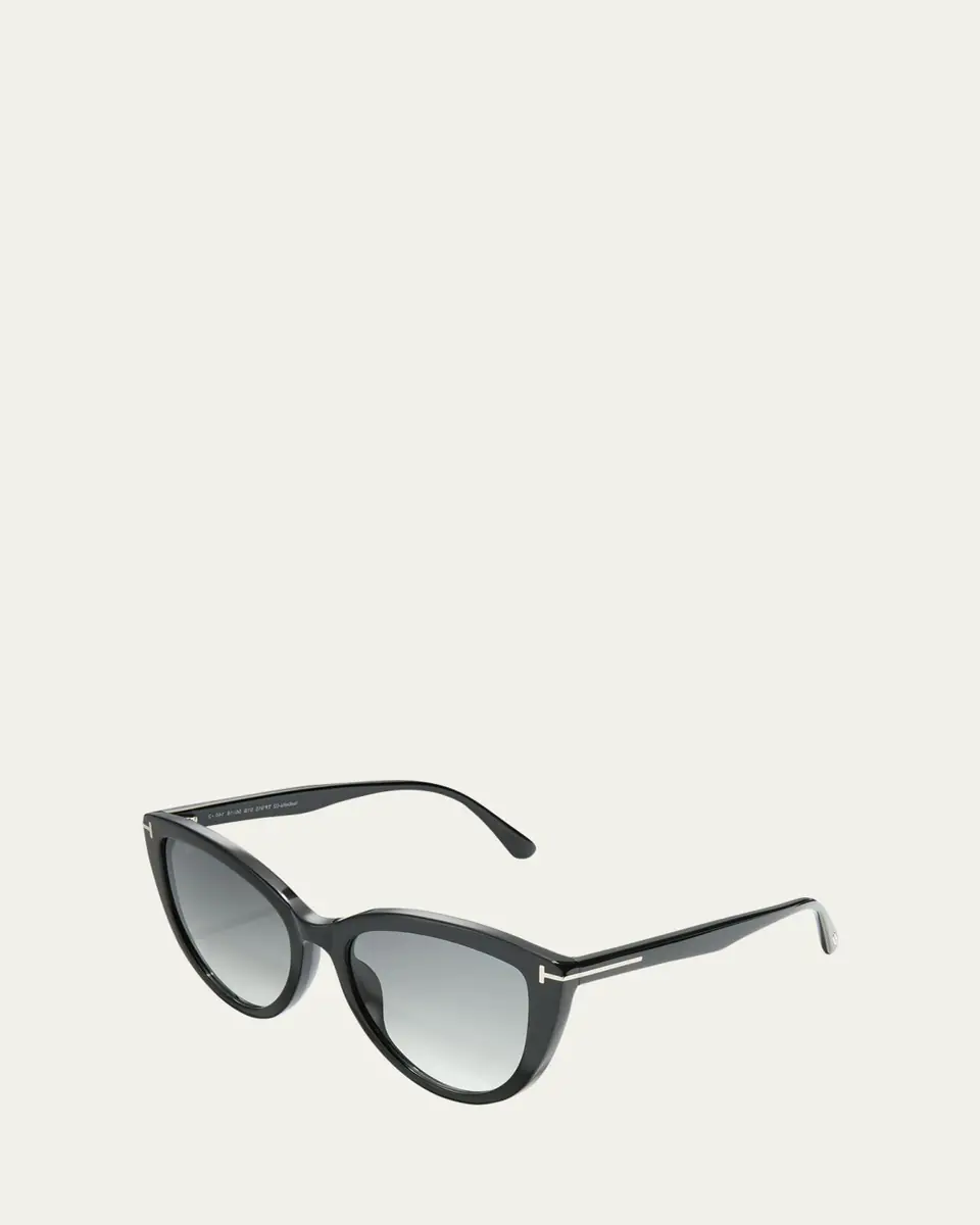 TOM FORD Isabella Plastic Cat-Eye Sunglasses | Thumbnail 6