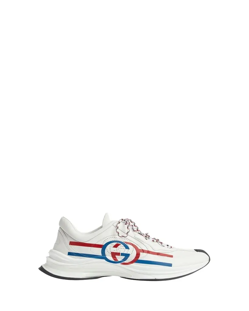 Gucci Men's Run Leather Fashion Sneakers | Image 1 Gucci Men's Run Leather Fashion Sneakers | Image 1