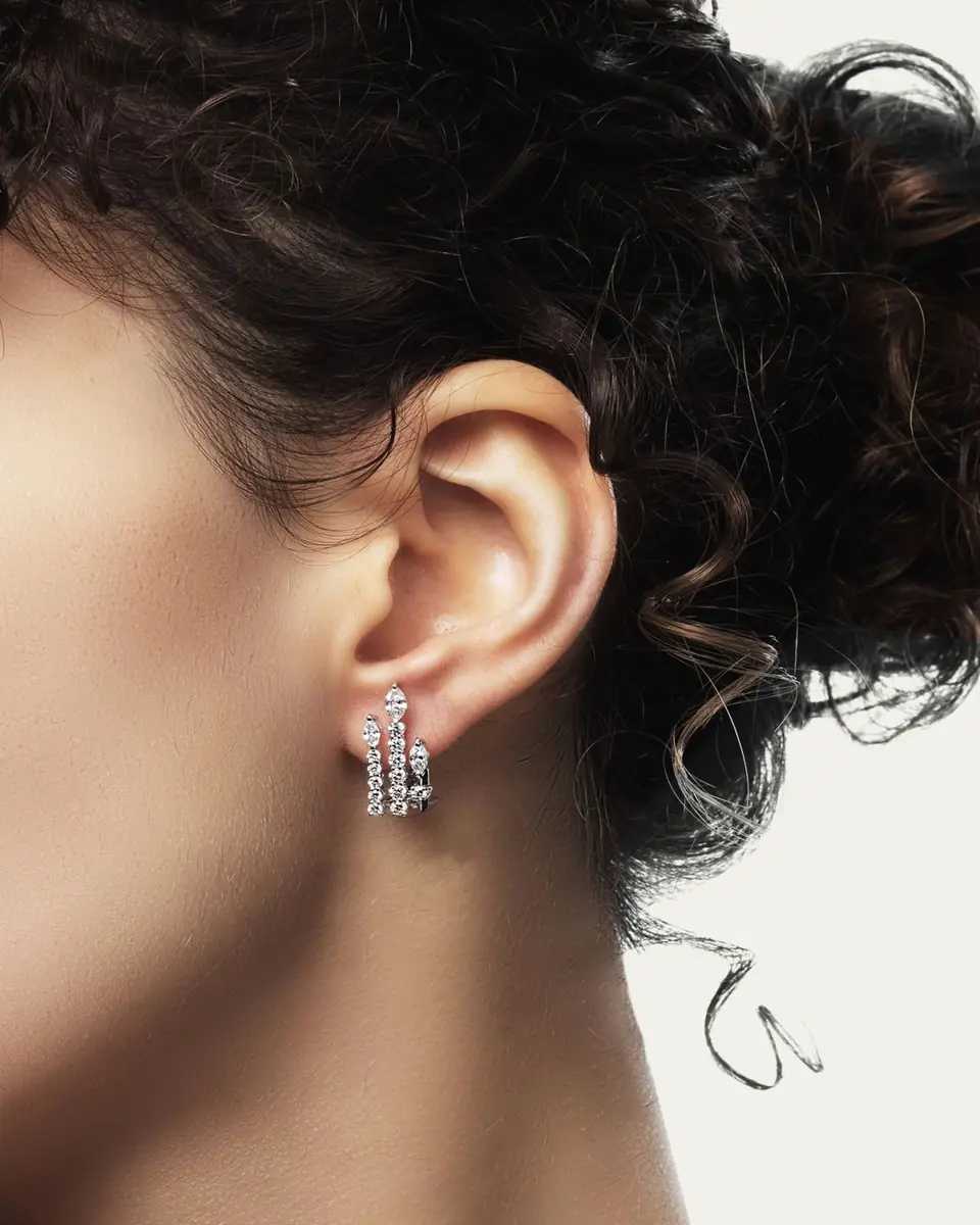 YEPREM Diamond Earrings | Thumbnail 2 YEPREM Diamond Earrings | Thumbnail 2
