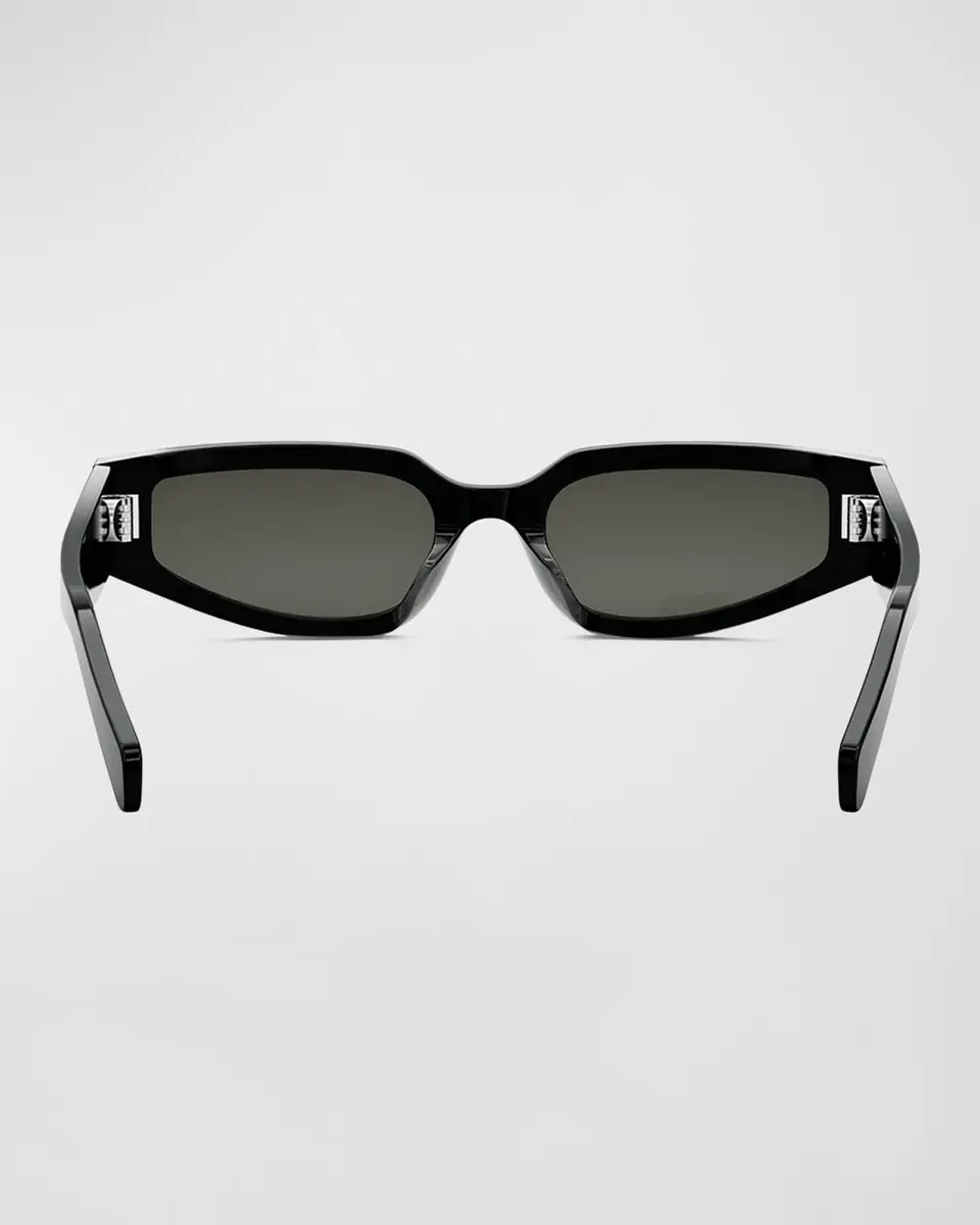 Celine Triomphe Sleek Acetate Cat-Eye Sunglasses | Thumbnail 4
