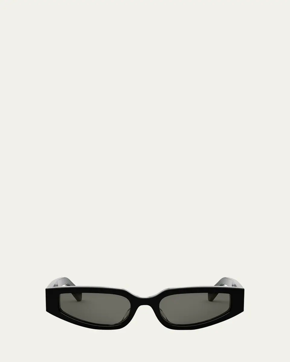 Celine Triomphe Sleek Acetate Cat-Eye Sunglasses | Thumbnail 5