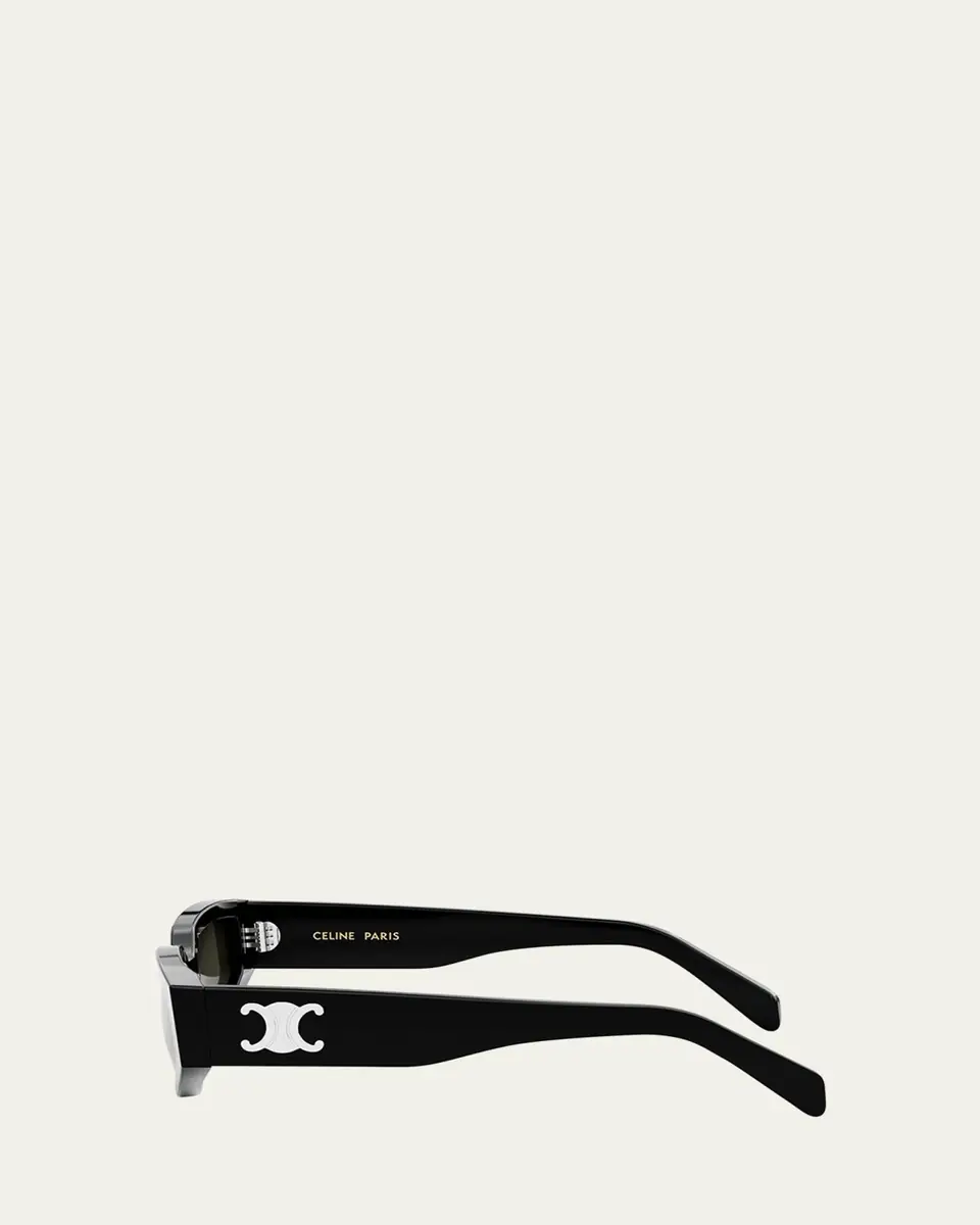 Celine Triomphe Sleek Acetate Cat-Eye Sunglasses | Thumbnail 7