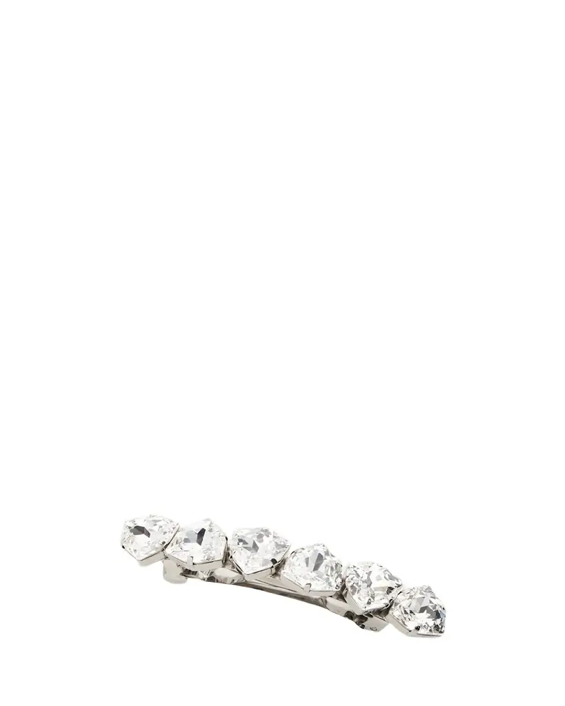 Teardrop Crystal Barrette