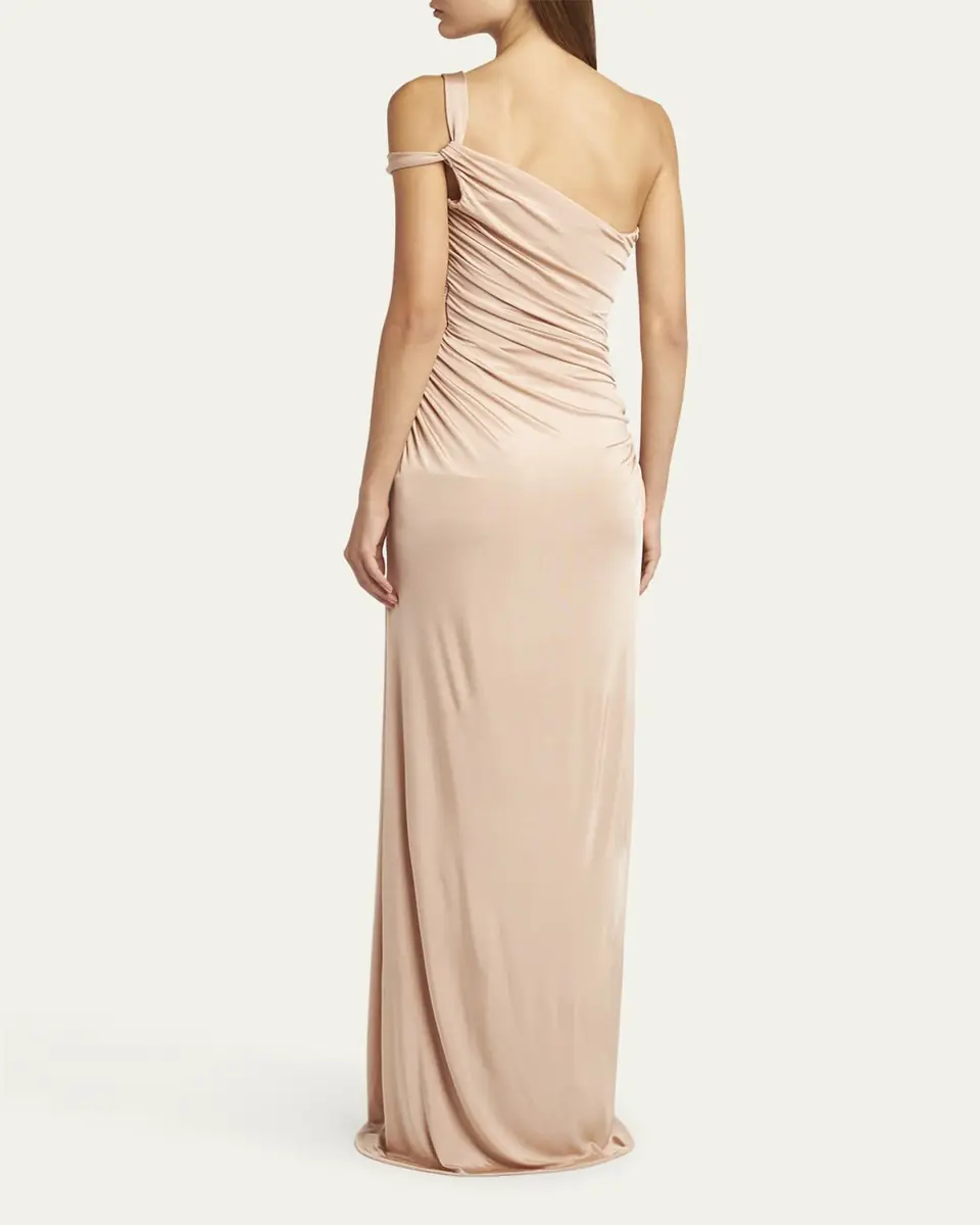 TOM FORD One-Shoulder Ruched Gown | Thumbnail 3