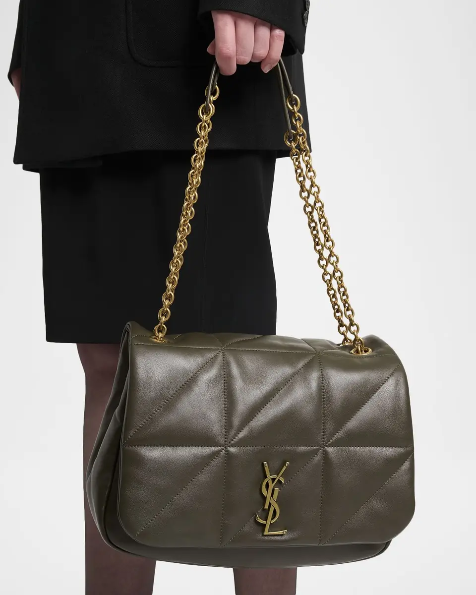 Saint Laurent Jamie 4.3 Medium YSL Shoulder Bag in Calfskin | Thumbnail 2