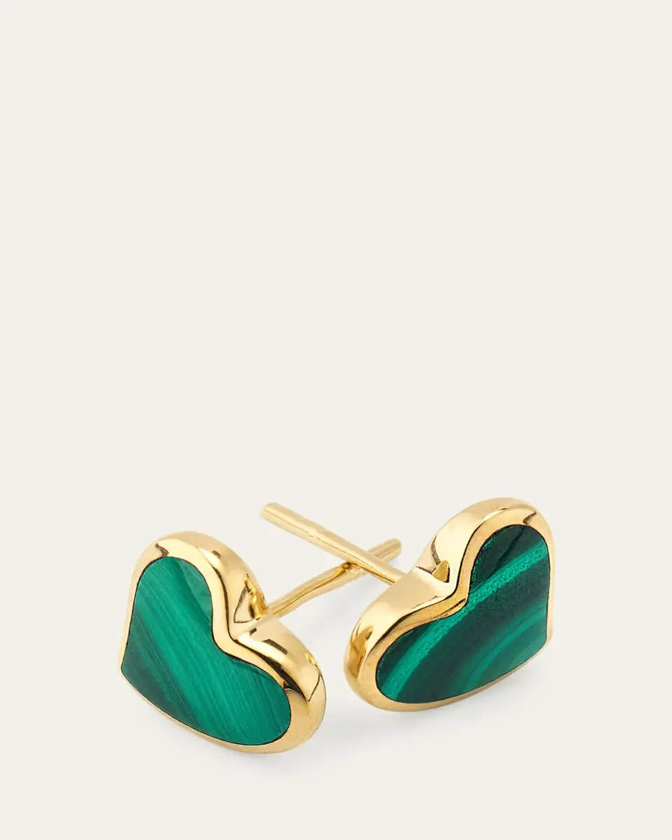 Jan Leslie Heart Stud Earrings | Thumbnail 3