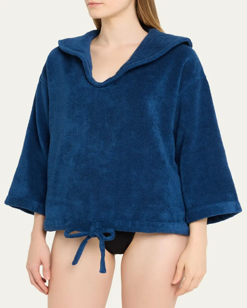 Lisa Marie Fernandez Sailor Terry Cloth Top | Thumbnail 4 Lisa Marie Fernandez Sailor Terry Cloth Top | Thumbnail 4