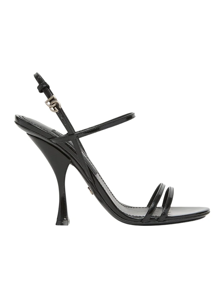 Patent Leather Double-Strap Sandals Patent Leather Double-Strap Sandals