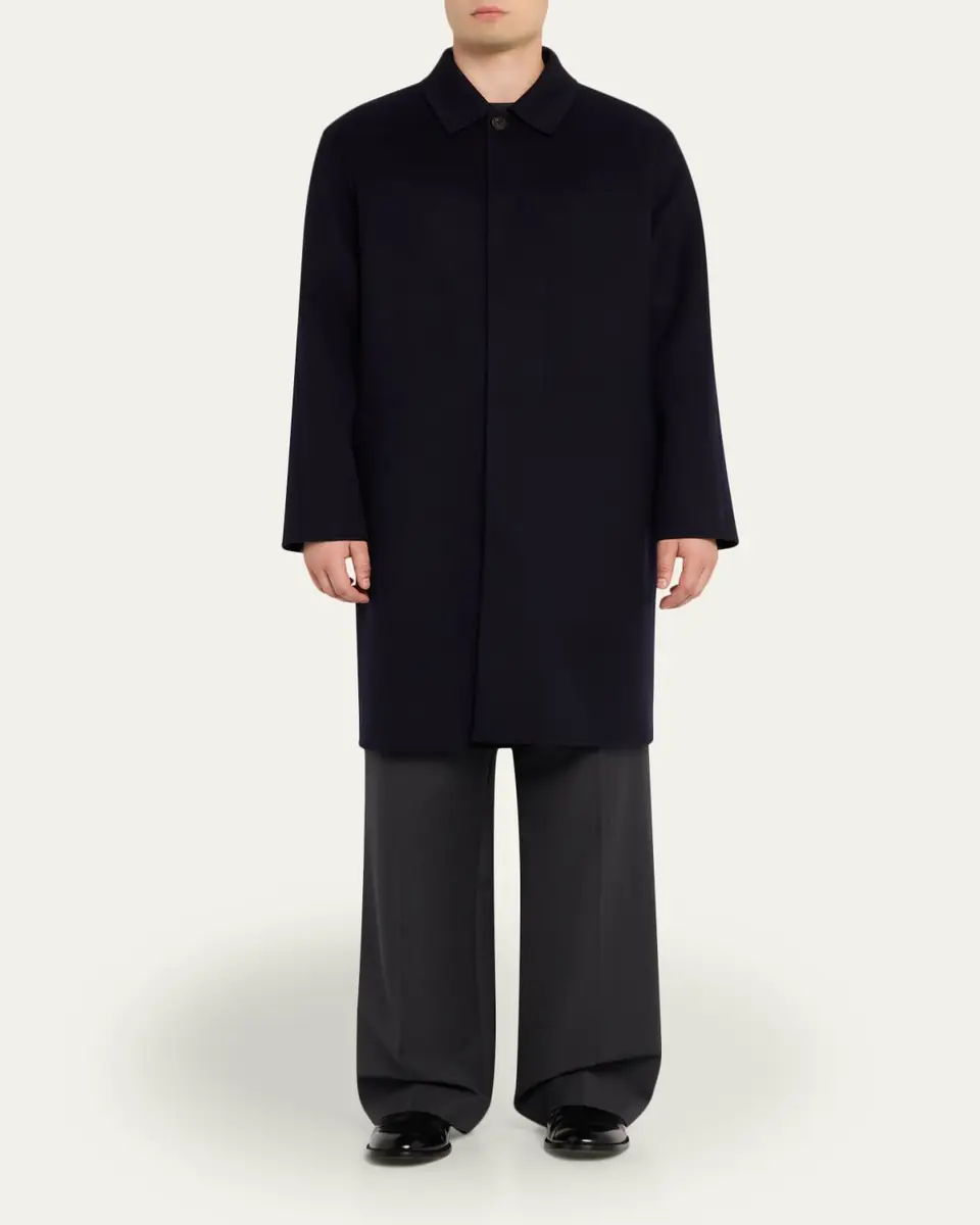 The Row Men's Cashmere Overcoat | Thumbnail 2 The Row Men's Cashmere Overcoat | Thumbnail 2