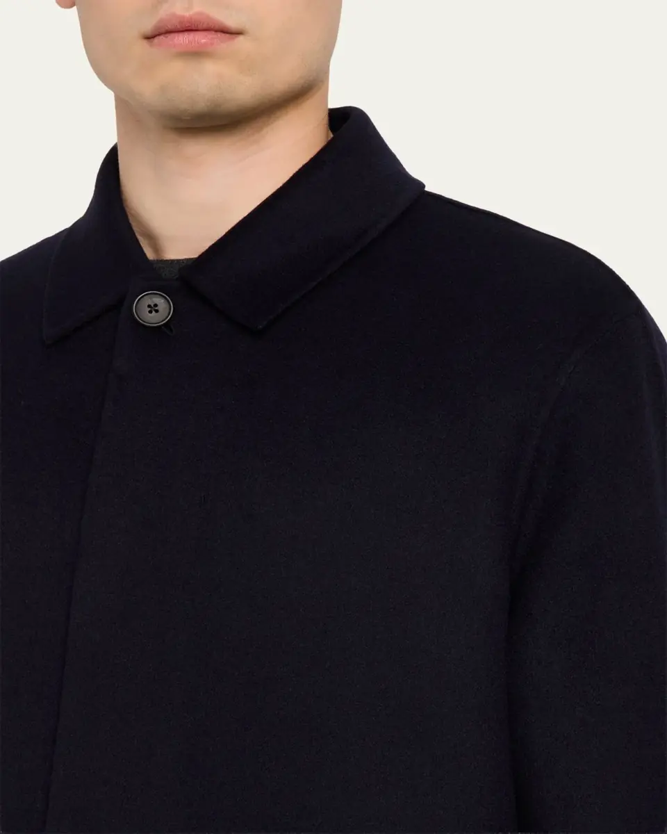 The Row Men's Cashmere Overcoat | Thumbnail 5 The Row Men's Cashmere Overcoat | Thumbnail 5