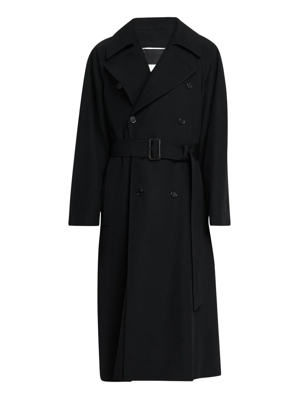 Men's Grain de Poudre Belted Trench Coat Men's Grain de Poudre Belted Trench Coat