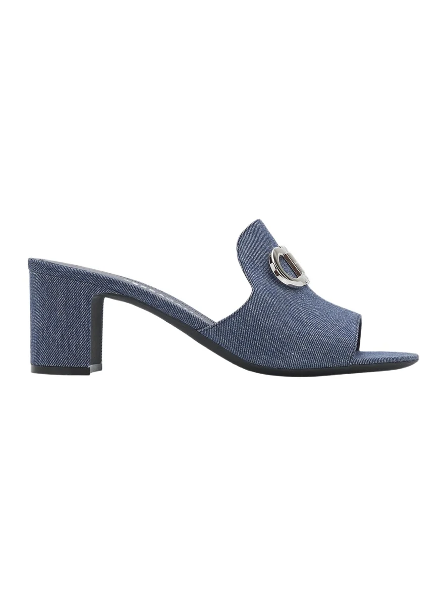55mm Rexy Denim Mule Sandals