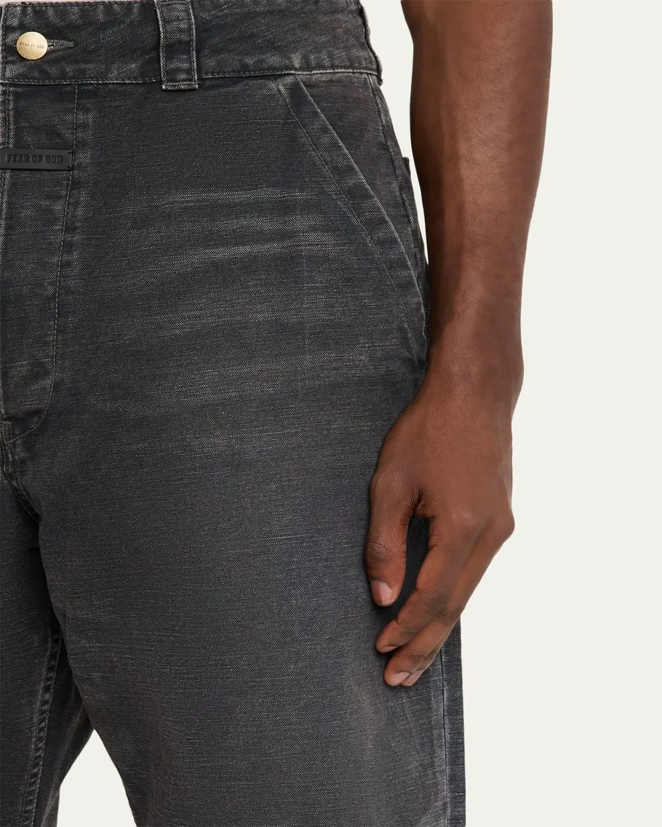 Fear of god Men's Canvas Straight-Leg Utility Pants | Thumbnail 5