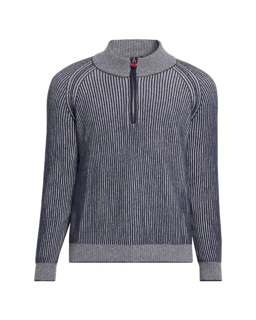 Kiton Men's Cashmere Vanise Half-Zip Sweater | Image 1 Kiton Men's Cashmere Vanise Half-Zip Sweater | Image 1