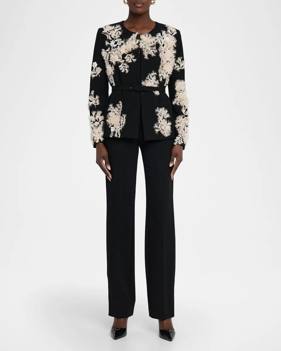 Libertine Whispering Blooms Belted Wrap Jacket | Thumbnail 6 Libertine Whispering Blooms Belted Wrap Jacket | Thumbnail 6