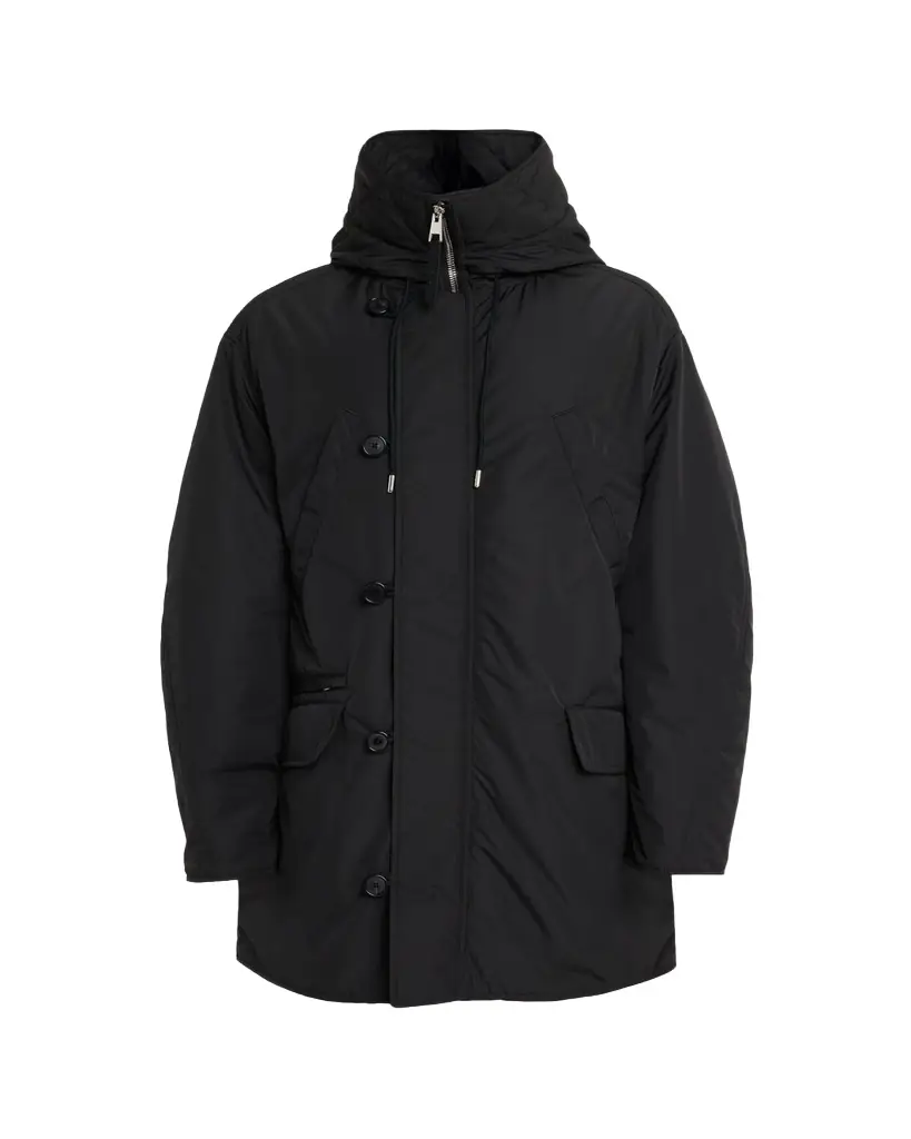 Givenchy Men's Couture Seam Hooded Parka | Image 1 Givenchy Men's Couture Seam Hooded Parka | Image 1