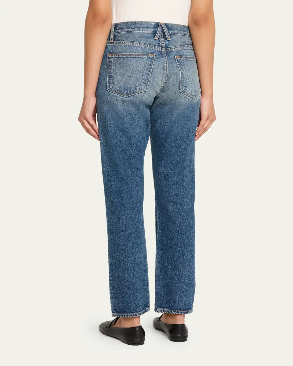 SLVRLAKE Hero Straight-Leg Ankle Jeans | Thumbnail 3 SLVRLAKE Hero Straight-Leg Ankle Jeans | Thumbnail 3