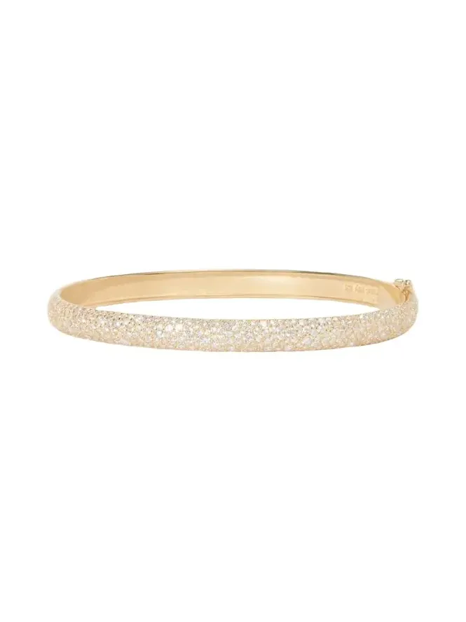 Brettie Bracelet with Crystals, Gold Brettie Bracelet with Crystals, Gold