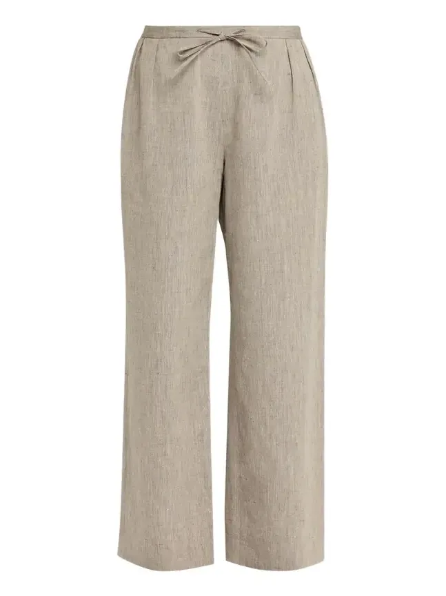 Clark Loose Fit Linen-Cotton Pants