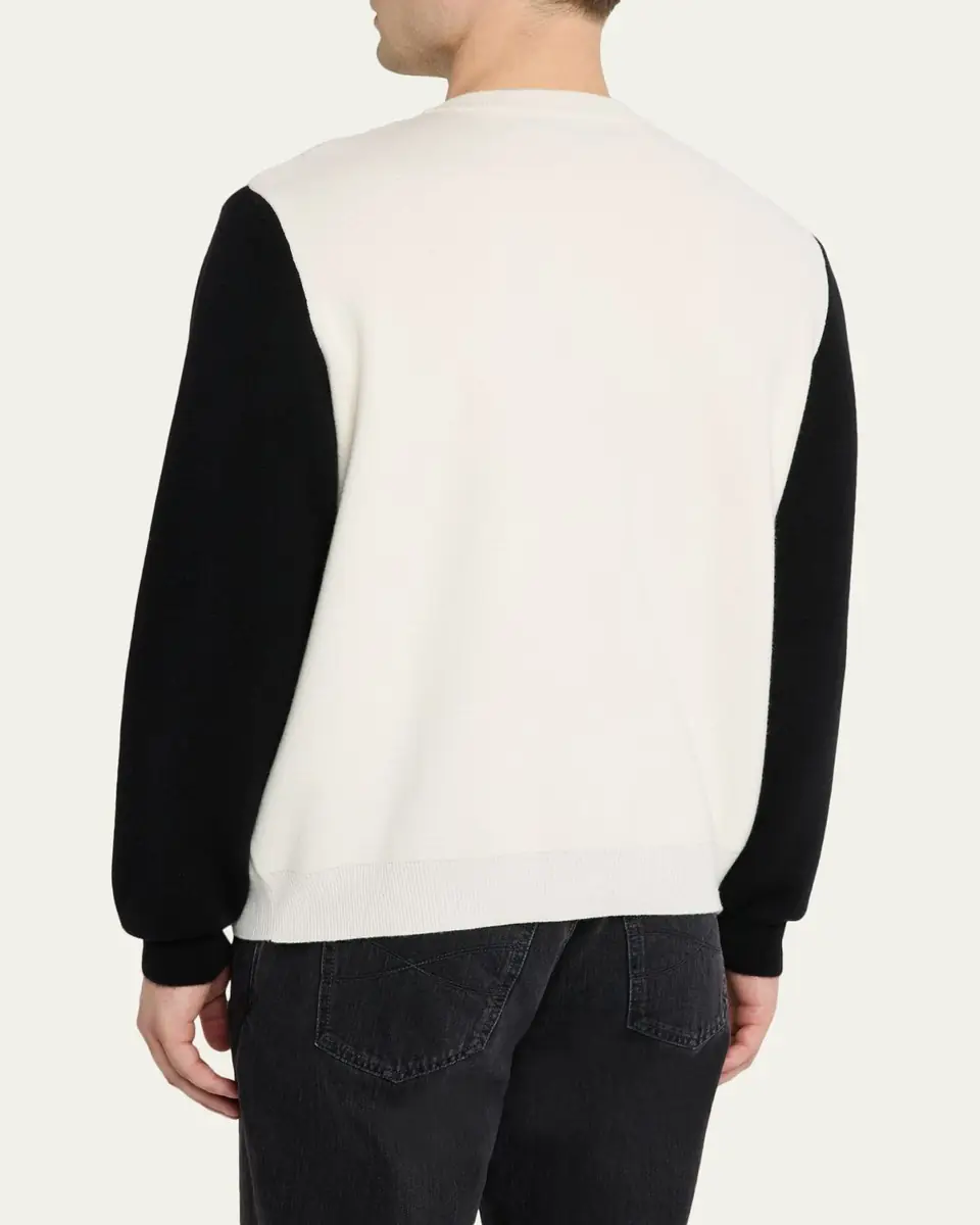 God’s True Cashmere x Harley-Davidson Men's Milano Cashmere Logo Sweater | Thumbnail 3 God’s True Cashmere x Harley-Davidson Men's Milano Cashmere Logo Sweater | Thumbnail 3