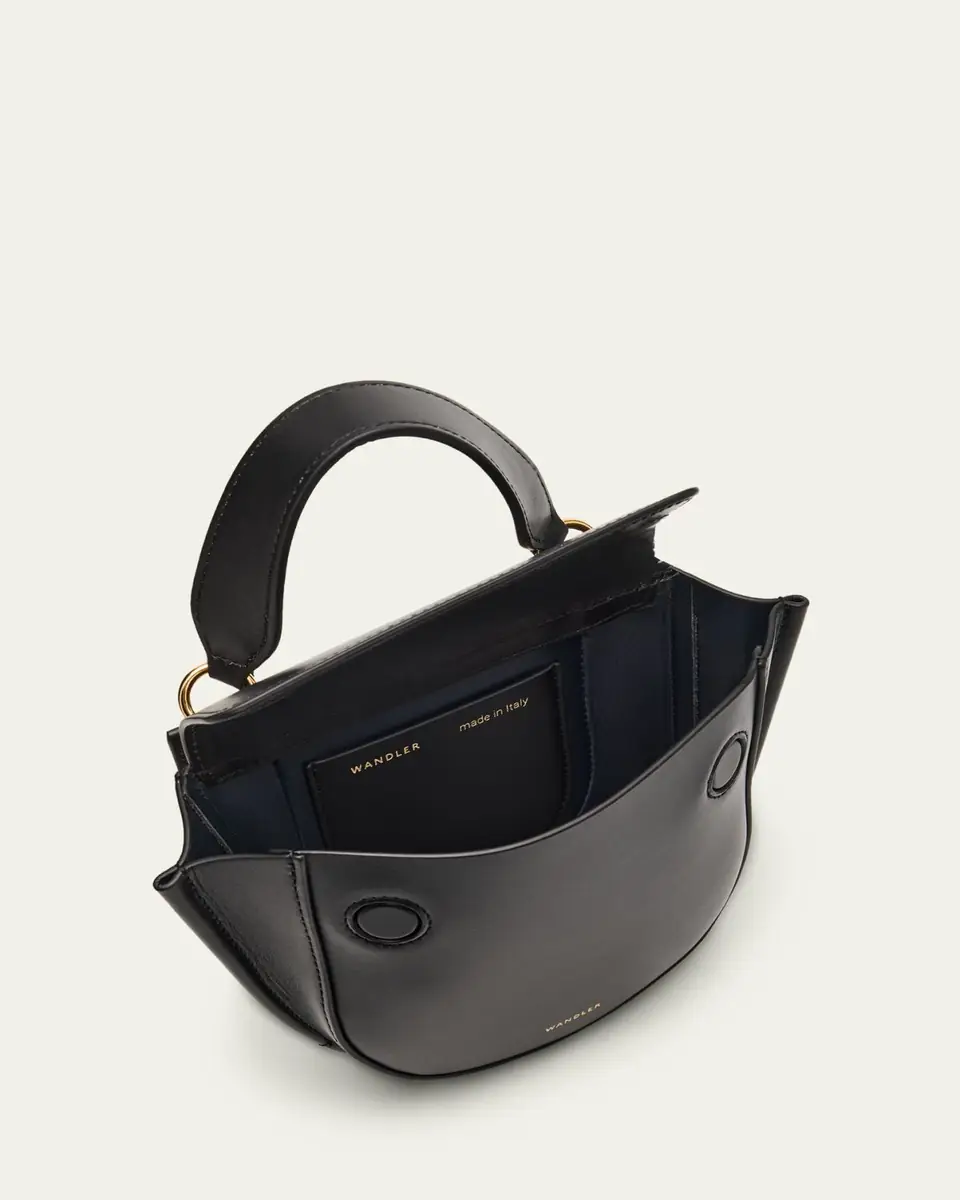Wandler Hortensia Small Leather Top-Handle Bag | Thumbnail 4 Wandler Hortensia Small Leather Top-Handle Bag | Thumbnail 4
